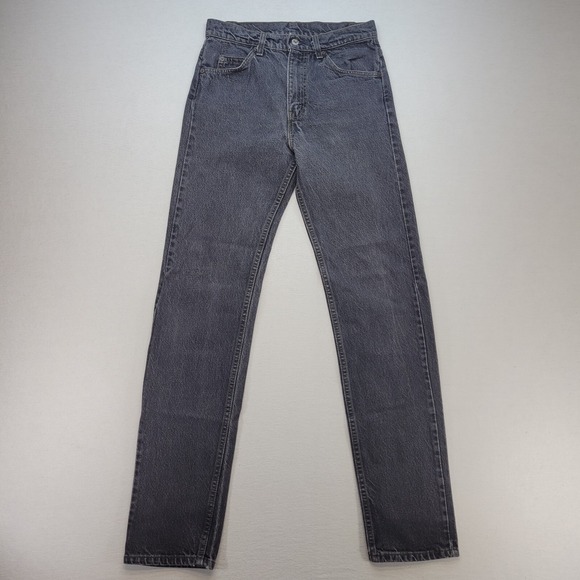 VTG 90's Levis Jeans Mens‎ 30x34 Gray Regular Straight Mid Rise USA Made Denim - Picture 1 of 9